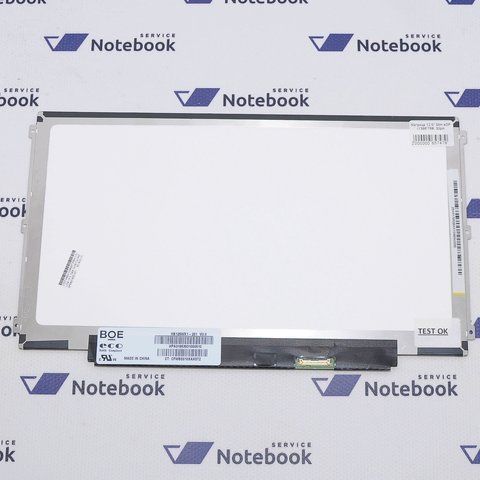 BOE HB125WX1-201 (12.5", 1366*768, eDP 30 pin, вушка збоку, матова) Матриця 657486 фото
