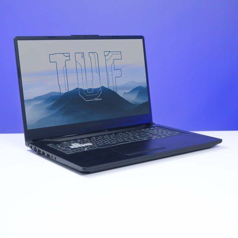БВ ігровий ноутбук Asus TUF Gaming A17 (2021) 17.3" Full HD Ryzen 7 4800H (2.9-4.2ГГц) NVIDIA GeForce RTX 3050 4 ГБ RAM 32 ГБ 512 ГБ SSD 803319 фото