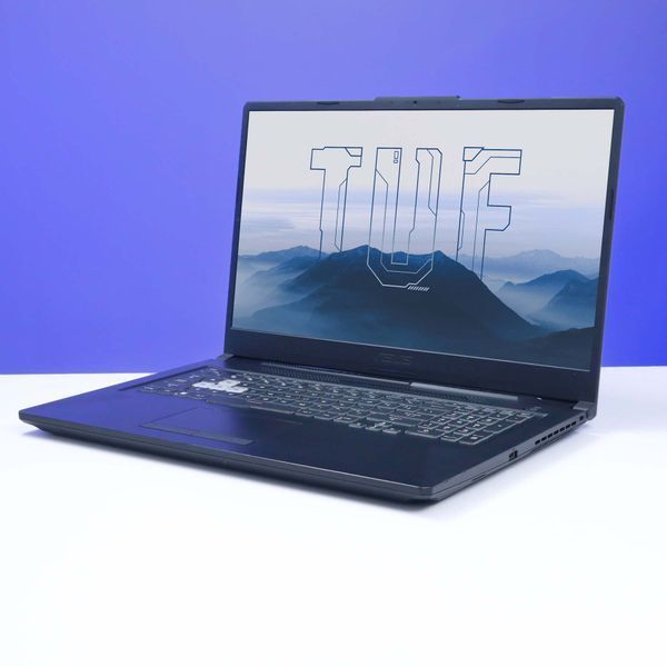 БВ ігровий ноутбук Asus TUF Gaming A17 (2021) 17.3" Full HD Ryzen 7 4800H (2.9-4.2ГГц) NVIDIA GeForce RTX 3050 4 ГБ RAM 32 ГБ 512 ГБ SSD 803319 фото