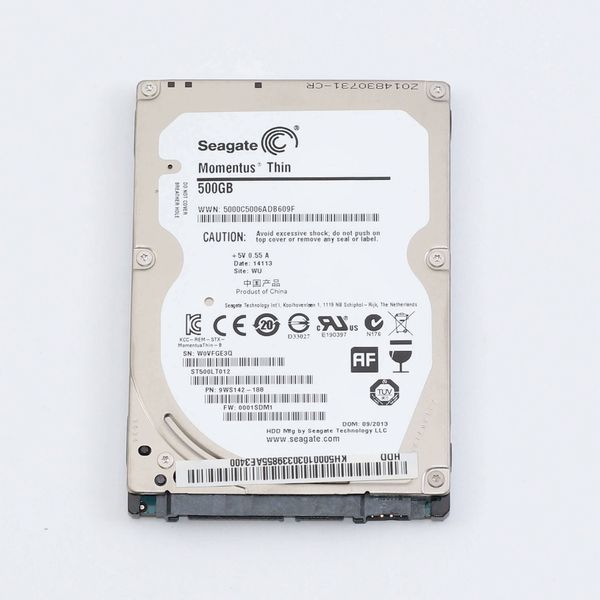 Жесткий диск HDD Seagate 500GB 5400rpm 16Mb 2.5" SATA II ST500LT012 691918-002 510064 фото