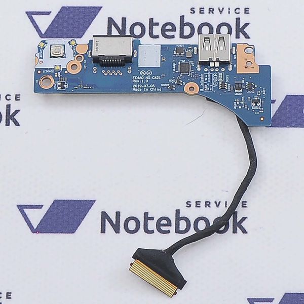 Lenovo ThinkPad E14 Gen 1 NS-C421 Кнопка ввімкнення, USB плата 2000000563787 фото