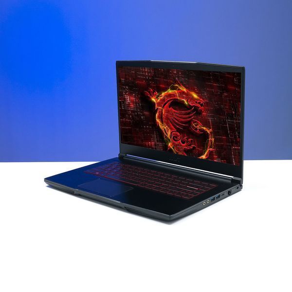 БВ ігровий ноутбук MSI GF63 Thin 10UD 15.6" Full HD 60 Гц Intel Core i5-10500H (2.5-4.5 ГГц) NVIDIA GeForce GTX 1650 Max-Q 4 ГБ RAM 16 ГБ 256 ГБ SSD 761145 фото