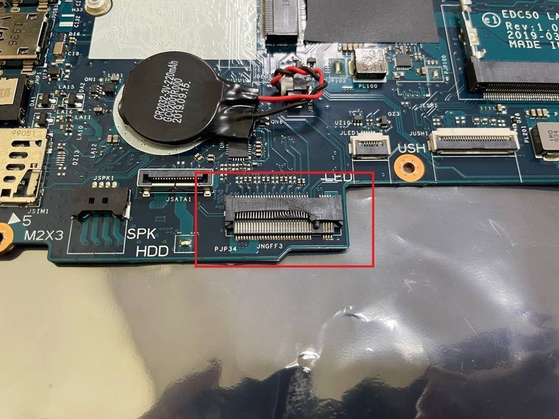 *Уцінка* Материнська плата Dell Latitude 5500 Precision 3540 (edc50 la-g901p 9jx73 / i5-8265U) Гарантія 300002248 фото