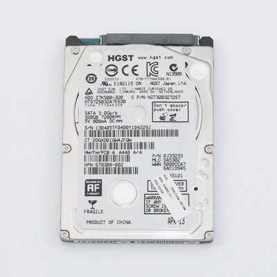 Жорсткий диск HDD HGST 320GB 7200rpm 32Mb 2.5" SATA II Z7K500-320 H2T3203272S7 0J33233 409313 фото