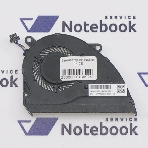 Вентилятор HP Pavilion 14-CE L26368-001 №2 438764 438924 фото