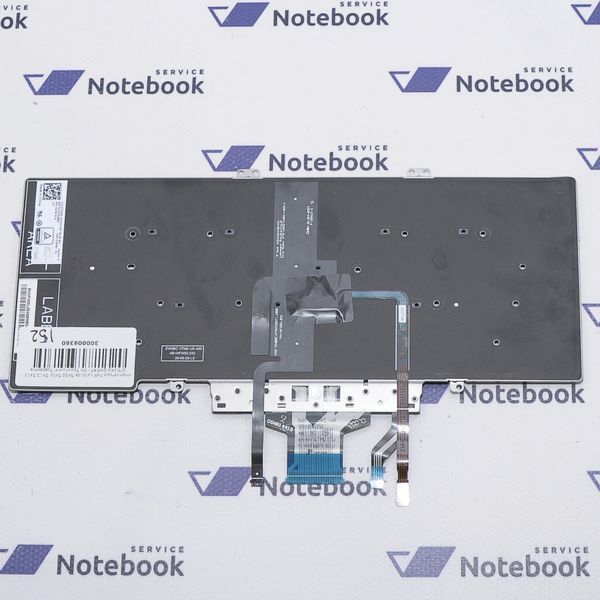 Клавиатура Dell Latitude 5400 5401 5410 5411 07D2R0 QWERTY EN Трекпоинт Подсветка 300009360 фото