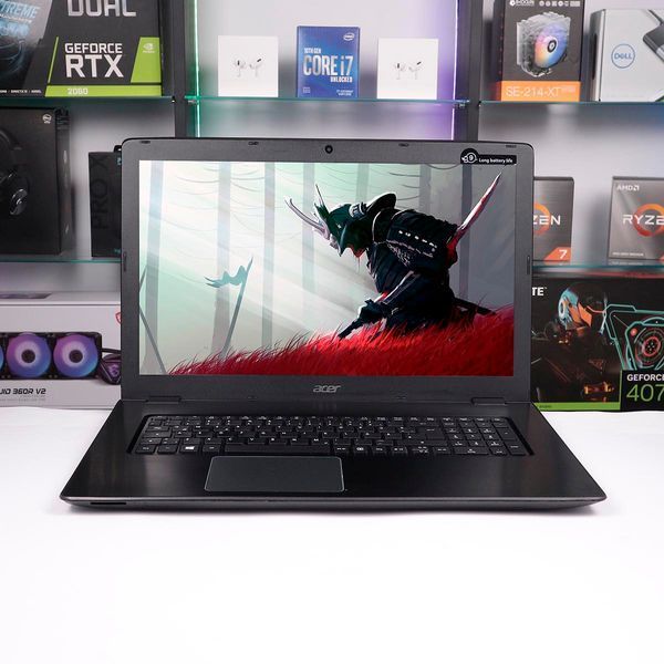 БУ Игровой но&zwnj;утбук Acer Aspire E5-774G-513X 17.3" HD+ Intel Core i5-7200U (2.50-3.10 ГГц) GeForce GTX 950M 2ГБ RAM 8 ГБ 1 ТБ / 256 ГБ SSD 679778 фото