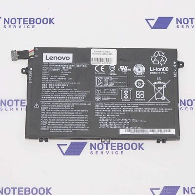 Lenovo ThinkPad E480 E490 E590 E585 E595 E14 E15 L17C3P51 (17% знос) акумулятор, батарея 405896 фото