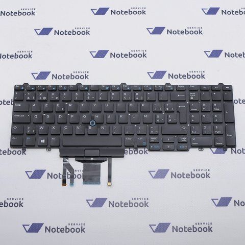 Dell Latitude E5550, E5570, E5580, Precision 15, 17, 7000, 04WM2NY, PK1313M1B20 Kлавиатура с подсветкой 300006751 фото