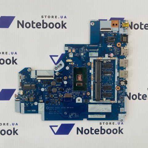 *НЕРОБОЧА* Материнська плата Lenovo Ideapad 320-17IKB (DG521 DG721 NM-B241 / i5-7200U) 300002627 фото