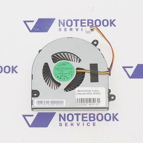 Вентилятор Fujitsu LifeBook N532 NH532 13N0-Z7A0B01 2000000405131 фото