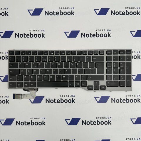 *Уценка* Клавиатура для Fujitsu E753, E754, E756, E554, E556 MP-12S96D0JD85W подсветка 300005693 фото