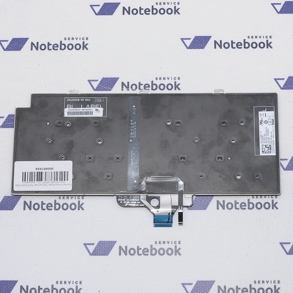 *Уценка* Клавиатура Dell Latitude 5320 5330 7320 7330 05W04K AZERTY EN Подсветка 300007658 фото