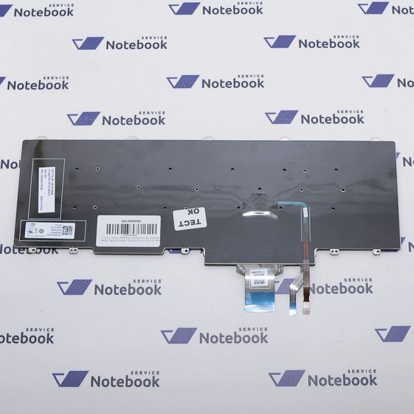 Клавиатура Dell E5550 E5570 E5580 E5590 E5591 7510 7710 0T9RCN AZERTY EN Без Подсветки Трекпоинт 300006705 фото