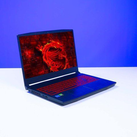 БВ ігровий ноутбук MSI Katana GF66 15.6" Full HD IPS Intel Core i7-11800H (2.3-4.60 ГГц) NVIDIA GeForce RTX 3060 6 ГБ RAM 16 ГБ 256 ГБ SSD 783529 фото
