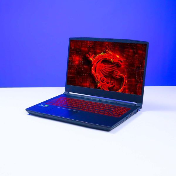 БВ ігровий ноутбук MSI Katana GF66 15.6" Full HD IPS Intel Core i7-11800H (2.3-4.60 ГГц) NVIDIA GeForce RTX 3060 6 ГБ RAM 16 ГБ 256 ГБ SSD 783529 фото