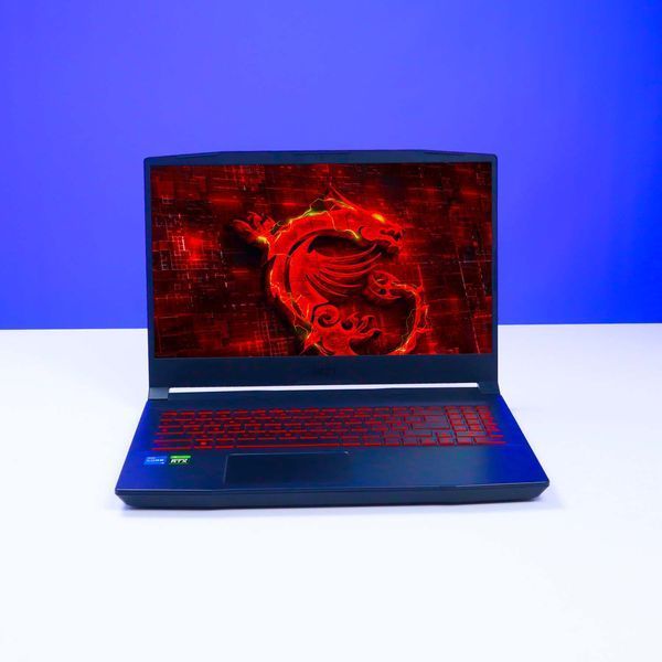 БВ ігровий ноутбук MSI Katana GF66 15.6" Full HD IPS Intel Core i7-11800H (2.3-4.60 ГГц) NVIDIA GeForce RTX 3060 6 ГБ RAM 16 ГБ 256 ГБ SSD 783529 фото