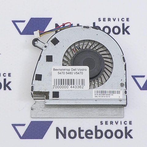 Вентилятор Dell Vostro 5470 5460 V5470 45JW8FA0040 2000000443362 фото