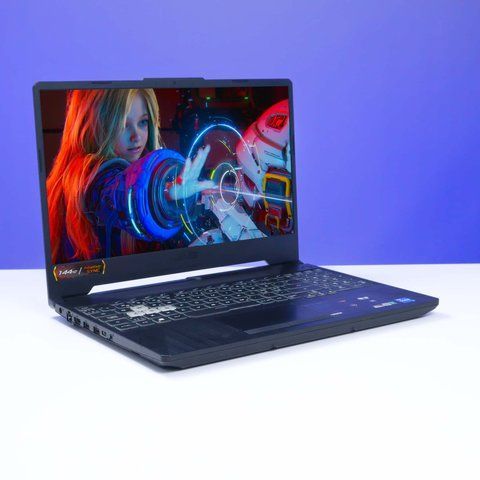 БУ игровой ноутбук Asus TUF Gaming F15 15.6" Full HD Intel Core i5-11400H (2.70 - 4.50 ГГц) NVIDIA GeForce RTX 3050 4 ГБ RAM 8 ГБ 512 ГБ SSD 803135 фото