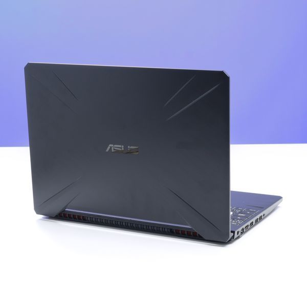 БВ ігровий ноутбук Asus TUF Gaming FX505DT 15.6" Full HD 120 Гц Ryzen 5 3550H (2.1-3.7 ГГц) NVIDIA GeForce GTX 1050 4 ГБ RAM 16 ГБ 256 ГБ SSD 816425 фото