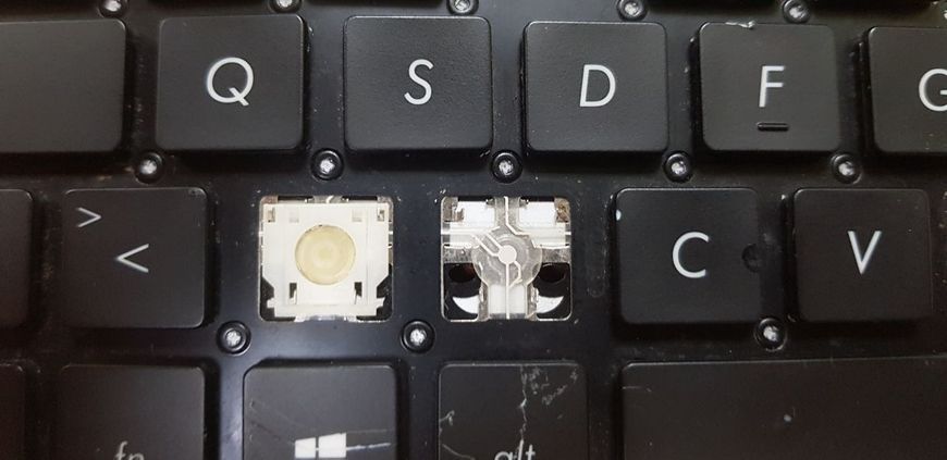 *Уценка* Клавиатура Asus S410U X411UA R422U 0KNB0-F600FR00 AZERTY EN Без Подсветки 300006780 фото