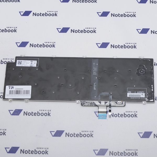 Клавіатура Dell Latitude 5520 5530 5540 Precision 3560 3570 0N18NR QWERTY EN Підсвітка B1K3A4 300008899 фото