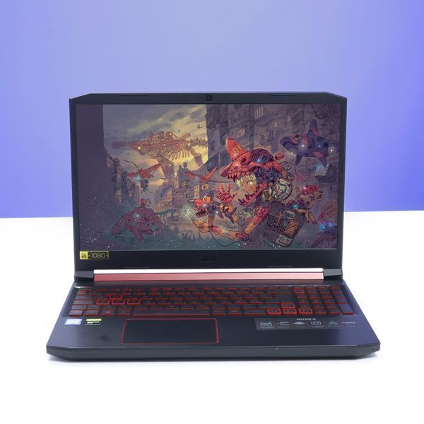 БВ ігровий ноутбук Acer Nitro 5 AN515-54 15.6" Full HD 60 Гц Intel Core i5-9300H (2.30-4.00 ГГц) NVIDIA GeForce GTX 1660Ti RAM 32 ГБ 256 ГБ SSD 816586 фото