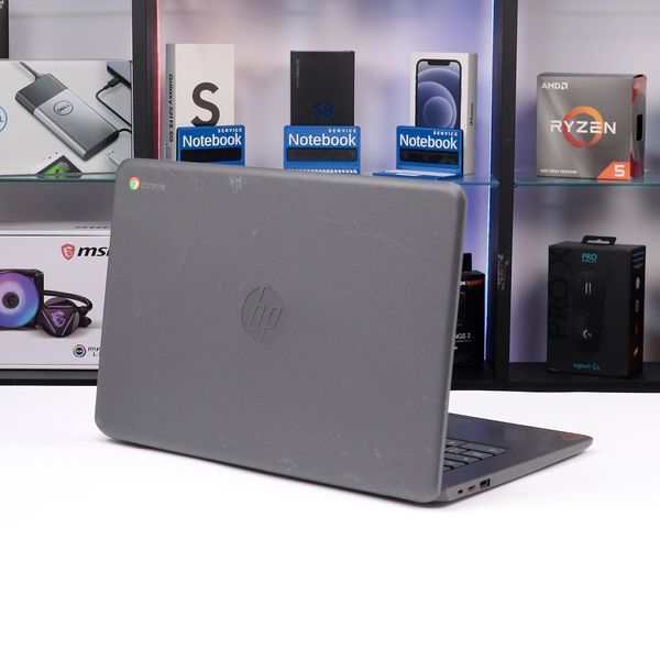Ноутбук HP Chromebook 14 G5 14" Full HD Intel Celeron N3350 Intel UHD Graphics RAM 4 ГБ SSD 32 ГБ БВ 664606 фото