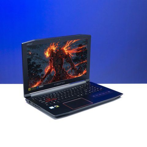 БВ ігровий ноутбук Acer Predator Helios 300 PH315-51 15.6" FHD 60 Гц Intel Core i7-8750H (2.20-4.10 ГГц) NVIDIA GeForce GTX 1050Ti 4 ГБ RAM 16 ГБ 256 ГБ SSD 767796 фото