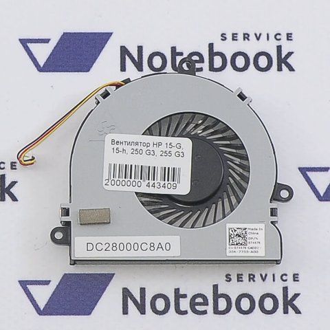 Вентилятор HP 15G 15H 250 G3 255 G3 DC28000C8A0 443409 фото