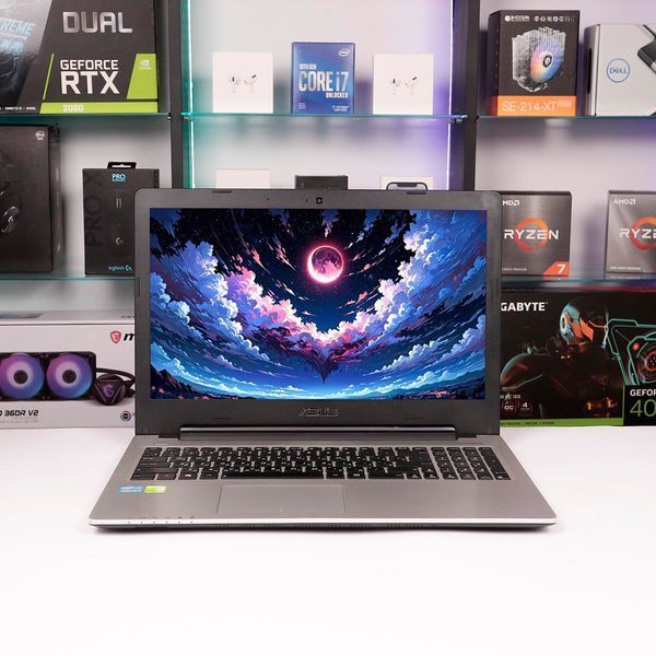 Игровой ноутбук ASUS K56C 15.6" WXGA HD Intel Core i3-3217U (1.80 ГГц) Nvidia GeForce GT 740M 2 ГБ 8 ГБ RAM 240 ГБ SSD БУ 697161 фото