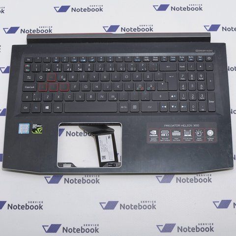 *Скидка* Acer AN515-41, AN515-51, AN515-52, AN515-53, PH315-51, PH317-52 Верхняя часть корпуса, топкейс 300006689 фото