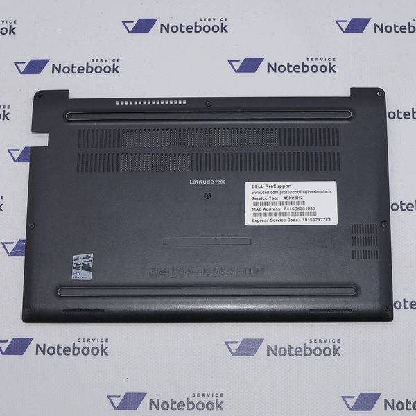 Dell Latitude 7280 E7280 0JMJ71 Нижняя часть корпуса, корыто, поддон 300005786 фото