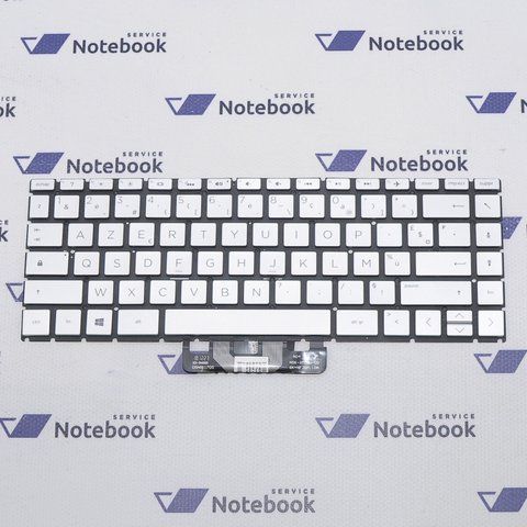 Клавіатура HP Pavilion 14-CK 14-CD 14-CM 9Z.NF2BQ.30F AZERTY EN Підсвітка 300007770 фото