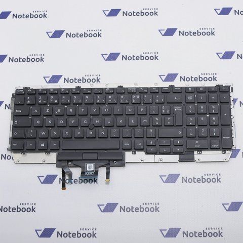 Клавиатура Dell Precision 3500 3501 3540 3541 Latitude 5500 5501 5510 5511 0W7PNM AZERTY EN ПодсветкаТрекпоинт 300006805 фото