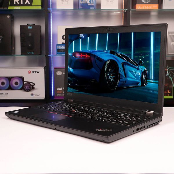 Игровой Ноутбук Lenovo Thinkpad P52 15.6" Full HD Intel Core i7-8850H NVIDIA Quadro P3200 RAM 32 ГБ SSD 512 ГБ SSD БУ 509655 фото