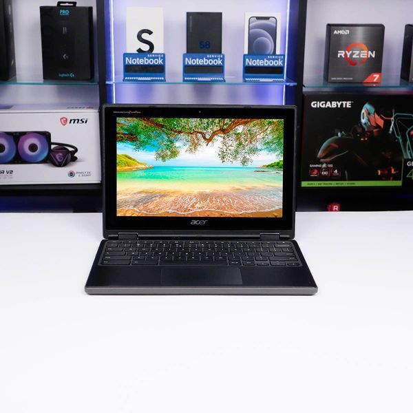 Хромбук Acer Chromebook R721T 11.6" WXGA HD Touch AMD A4-9120с 1.6 ГГц AMD Radeon R4E 3CU RAM 4 ГБ SSD 32 ГБ БВ 664910 фото