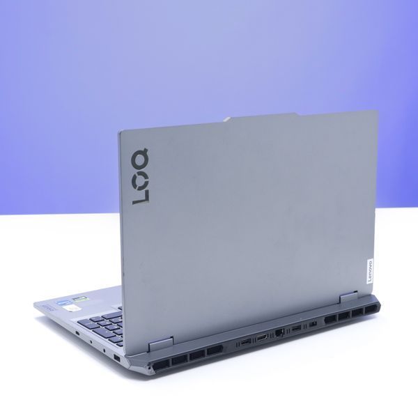 БВ ігровий ноутбук Lenovo LOQ 15IAX9 15.6" Full HD 144 Гц IPS Intel Core i5-12450HX (2.4-4.40 ГГц) NVIDIA GeForce RTX 3050 6 ГБ RAM 16 ГБ 256 ГБ SSD 816449 фото
