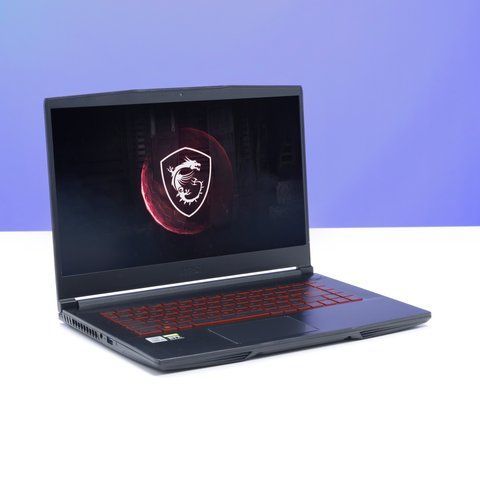 БВ ігровий ноутбук MSI GF63 Thin 10UC 15.6" Full HD 144 Гц IPS Intel Core i5-10500H (2.5-4.5 ГГц) NVIDIA GeForce RTX 3050 4 ГБ RAM 16 ГБ 256 ГБ SSD 816579 фото