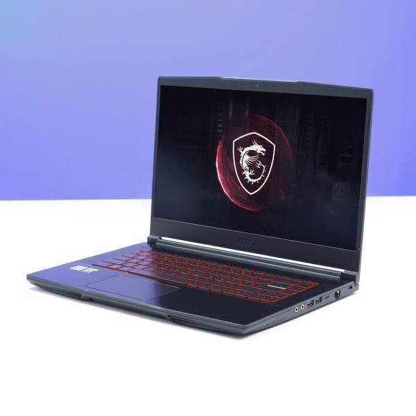 БВ ігровий ноутбук MSI GF63 Thin 10UC 15.6" Full HD 144 Гц IPS Intel Core i5-10500H (2.5-4.5 ГГц) NVIDIA GeForce RTX 3050 4 ГБ RAM 16 ГБ 256 ГБ SSD 816579 фото