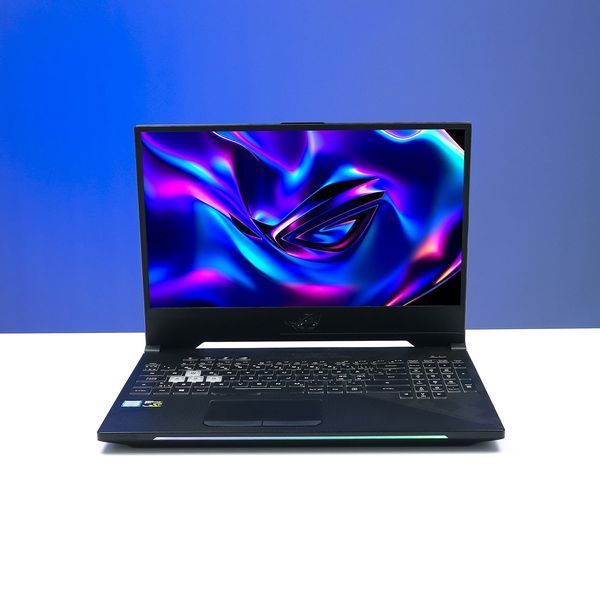БУ игровой ноутбук Asus ROG Strix Scar II GL504G 15.6" Full HD IPS Intel Core i7-8750H (2.20-4.10 ГГц) NVIDIA GeForce GTX 1070 8 ГБ RAM 16 ГБ 256 ГБ SSD/ 500 ГБ HDD 762036 фото