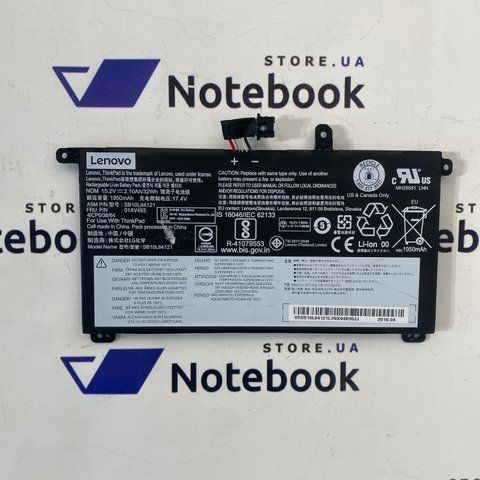 Lenovo Thinkpad T570 T580 P51S P52S SB10L84121 (Износ 20-40%) аккумулятор, батарея 300000934 фото
