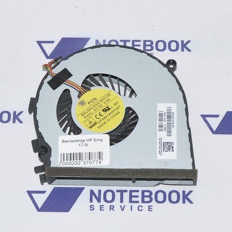 Вентилятор HP Envy 17-N 17-N005TX M7-N014DX M7-N109DX M7-N101DX DC28000G4F0 813798-001 370774 фото