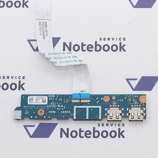 Asus Vivobook TP412 TP412FA TP412F TP412U TP412UA Кнопка Включения USB Плата 510378 фото