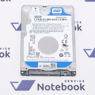 Жесткий диск HDD Western Digital Blue 500GB 5400rpm 16MB WD5000LPCX 2.5" SATAIII 537634 фото