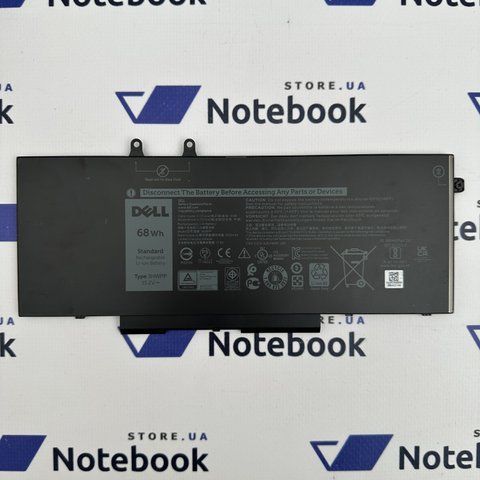 Батарея 3HWPP Акумулятор Dell 14 5401 14 5410 14 5411 15 5501 15 5510 15 5511 4250mAh 15.2V 68Wh Знос 41-50% 300006496 фото