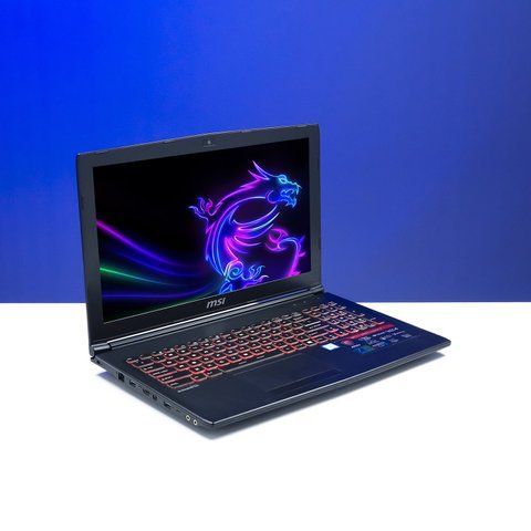 БУ игровой ноутбук MSI Leopard GP62M 7RDX 15.6" FHD 60 Гц Intel Core i7-7820HQ (2.9-3.9 ГГц) NVIDIA GeForce GTX 1050 2 ГБ RAM 16 ГБ 256 ГБ SSD 767833 фото