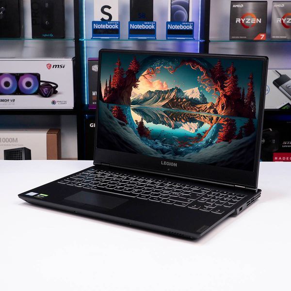 Игровой Ноутбук Lenovo Legion Y540-15IRH 15.6" Full HD 144 Гц Intel Core i5-9300HF Nvidia GeForce RTX 2060 RAM 8 ГБ SSD 256 ГБ БУ 608839 фото