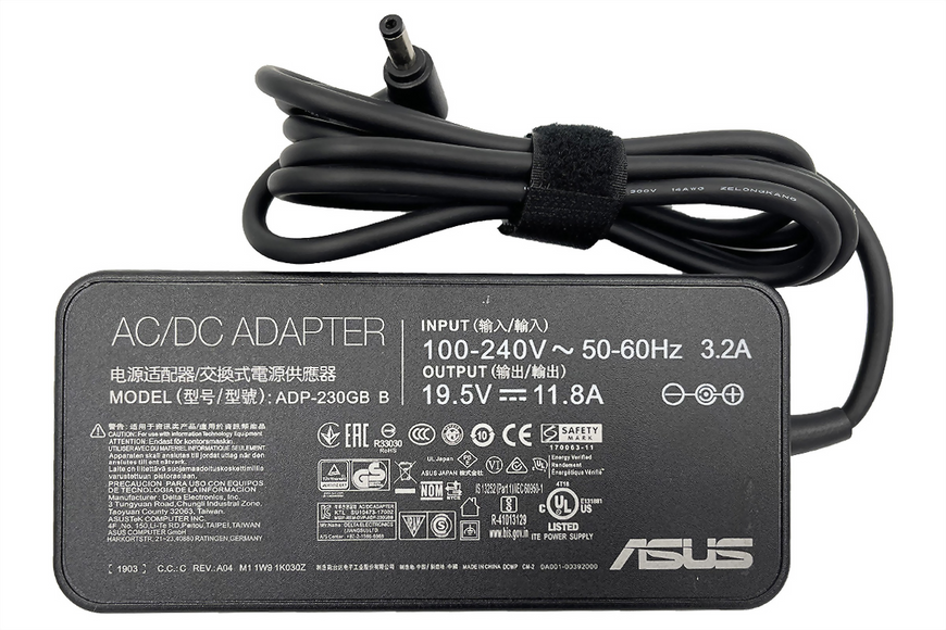 Блок питания MSI 230W (4.5*3.0+pin) для MSI Stealth MSI Vector 2301951184530 фото