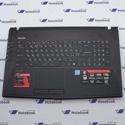*Уценка* MSI GT72 MS-1765 307781C213Y311 Верхняя часть корпуса, топкейс A31 494777 фото